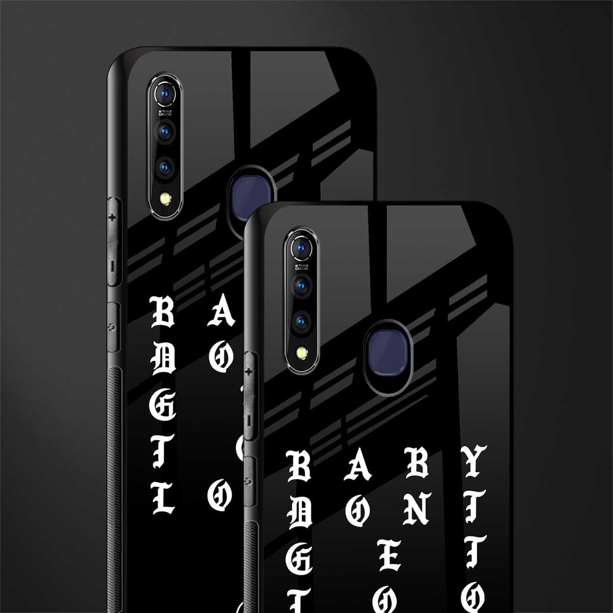 don't get too loud glass case for vivo z1 pro image-2