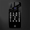 don't get too loud glass case for vivo z1 pro image