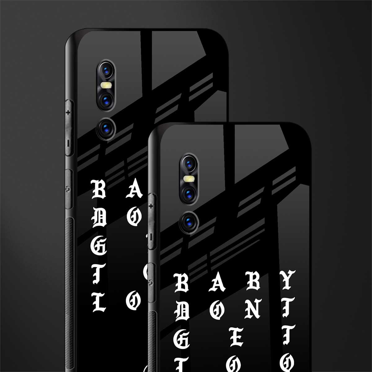 don't get too loud glass case for vivo v15 pro image-2