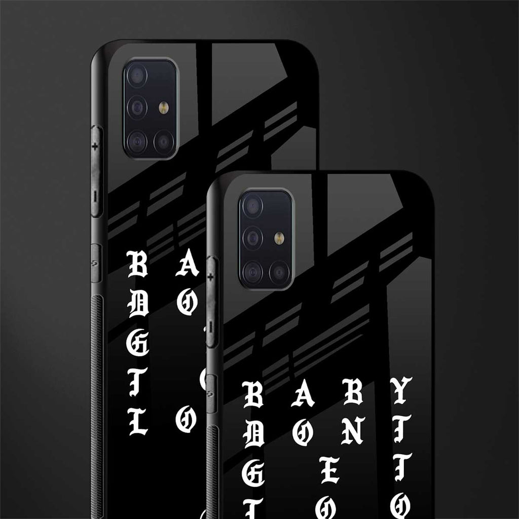 don't get too loud glass case for samsung galaxy a71 image-2