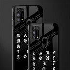 don't get too loud glass case for samsung galaxy f41 image-2