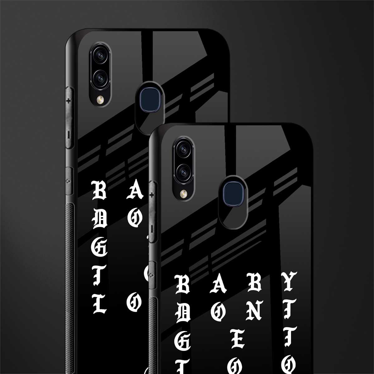 don't get too loud glass case for samsung galaxy m10s image-2