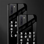 don't get too loud glass case for samsung galaxy note 10 image-2