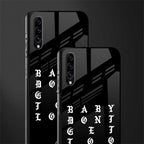 don't get too loud glass case for samsung galaxy a70s image-2