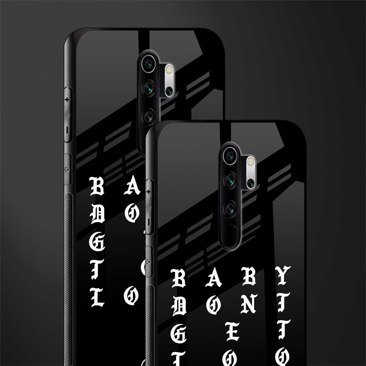 don't get too loud glass case for redmi note 8 pro image-2