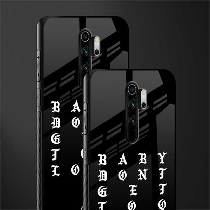 don't get too loud glass case for redmi note 8 pro image-2
