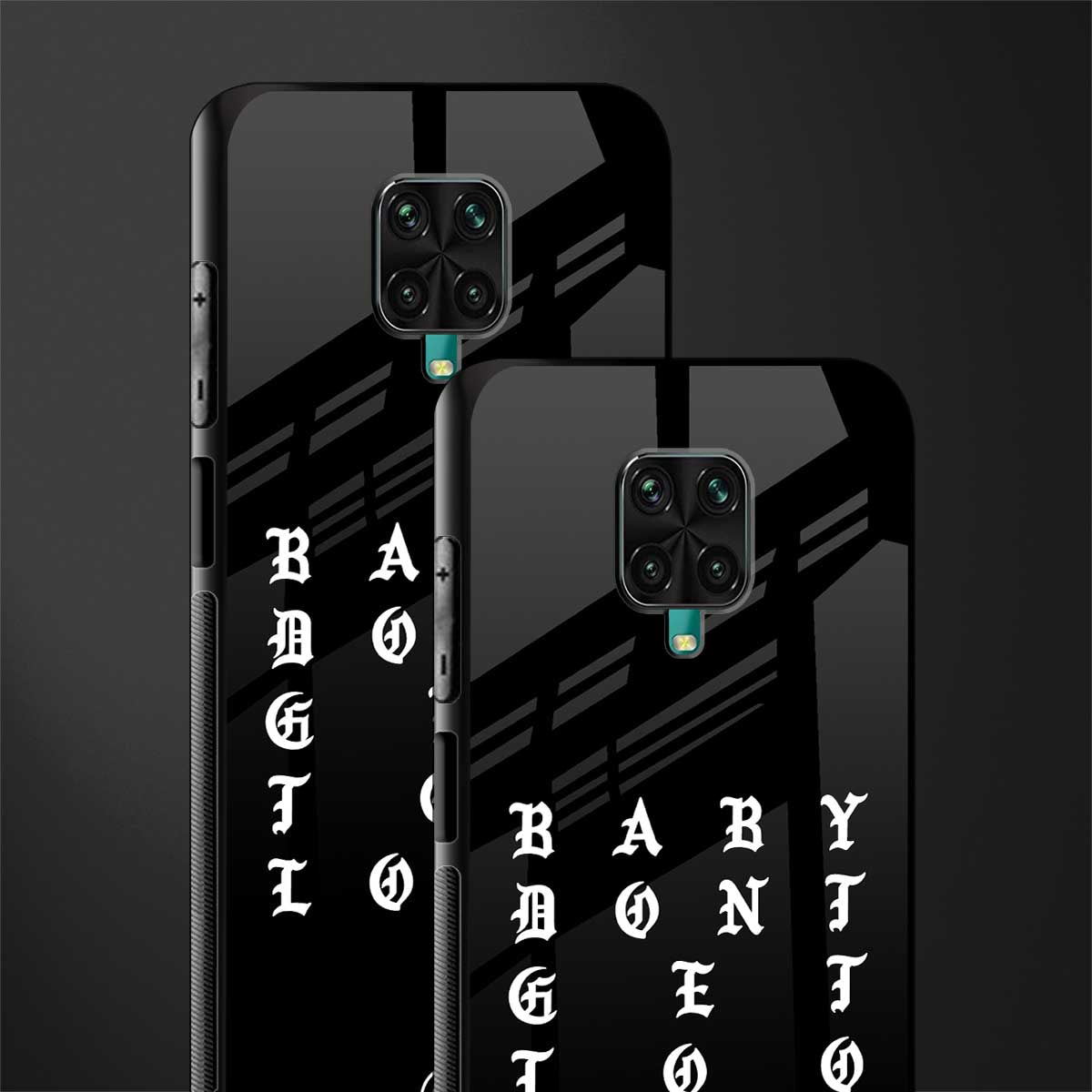 don't get too loud glass case for redmi note 9 pro image-2