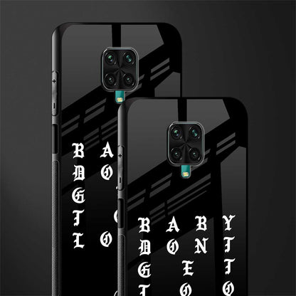 don't get too loud glass case for redmi note 9 pro image-2