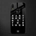 don't get too loud glass case for redmi note 7s image