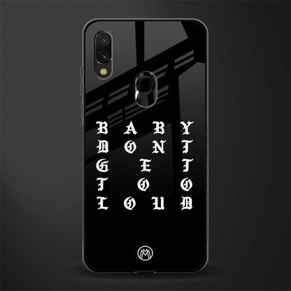 don't get too loud glass case for redmi y3 image