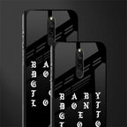 don't get too loud glass case for redmi 8 image-2