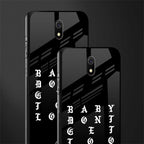 don't get too loud glass case for redmi 8a image-2