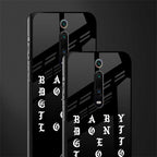 don't get too loud glass case for redmi k20 pro image-2