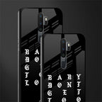 don't get too loud glass case for oppo a5 2020 image-2