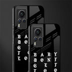 don't get too loud glass case for vivo x60 pro image-2