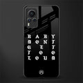 don't get too loud glass case for vivo x60 pro image