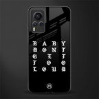 don't get too loud glass case for vivo x60 pro image