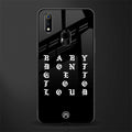 don't get too loud glass case for realme 3 pro image