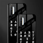 don't get too loud glass case for realme xt image-2