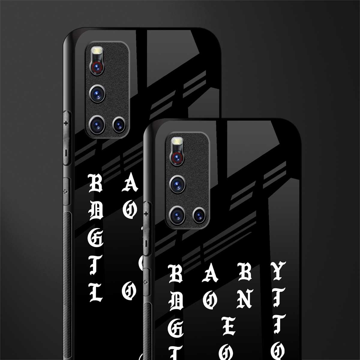 don't get too loud glass case for vivo v19 image-2