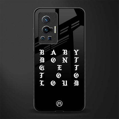 don't get too loud glass case for vivo x70 pro image