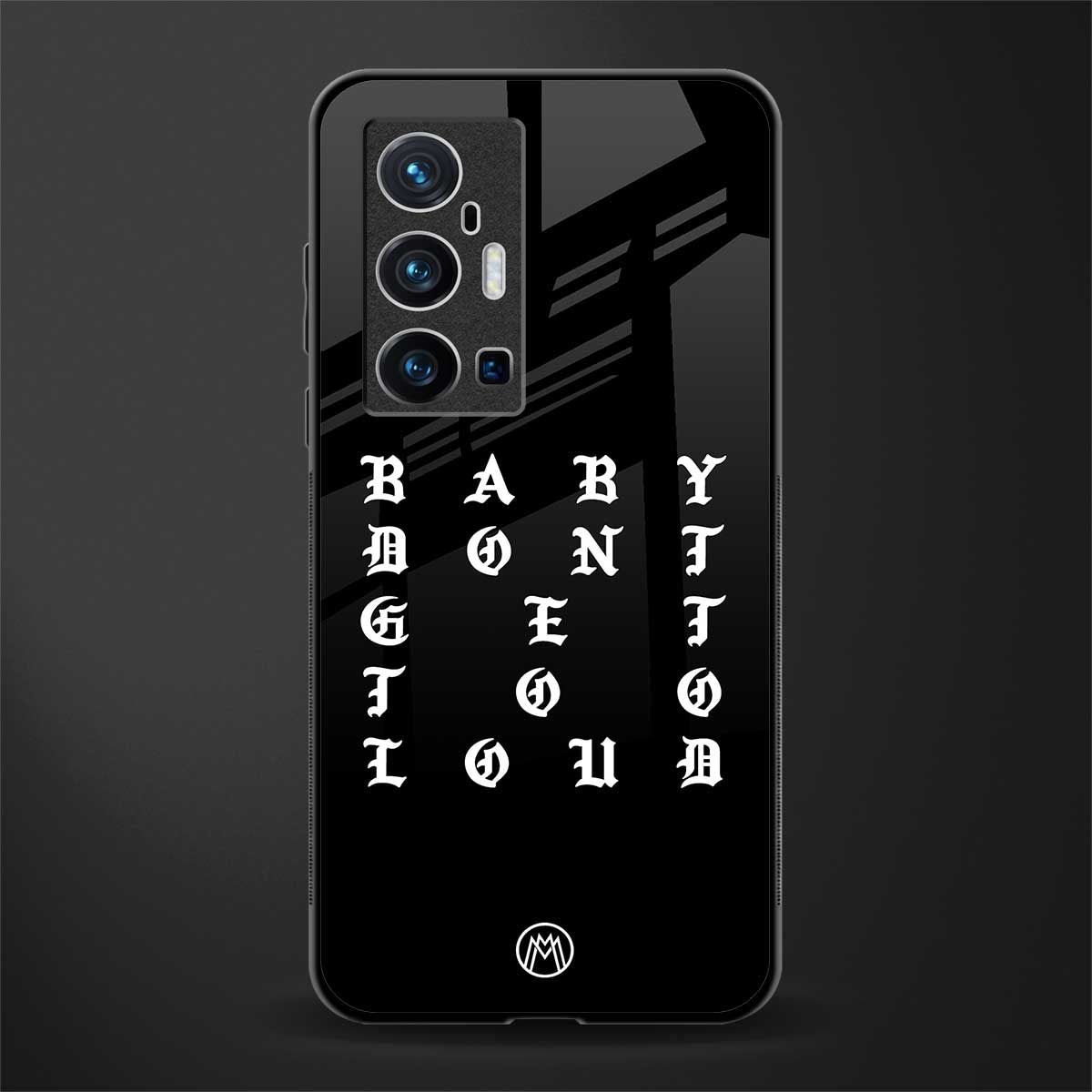 don't get too loud glass case for vivo x70 pro plus image