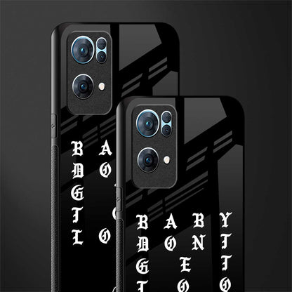 don't get too loud glass case for oppo reno7 pro 5g image-2