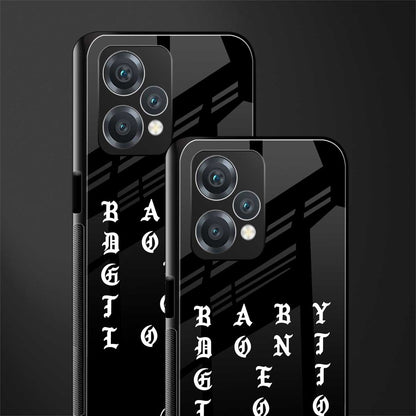 don't get too loud back phone cover | glass case for realme 9 pro 5g
