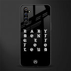 don't get too loud glass case for realme x50 pro image