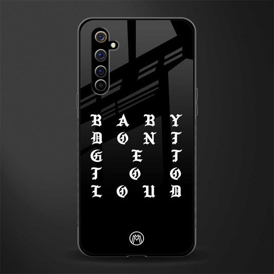 don't get too loud glass case for realme x50 pro image