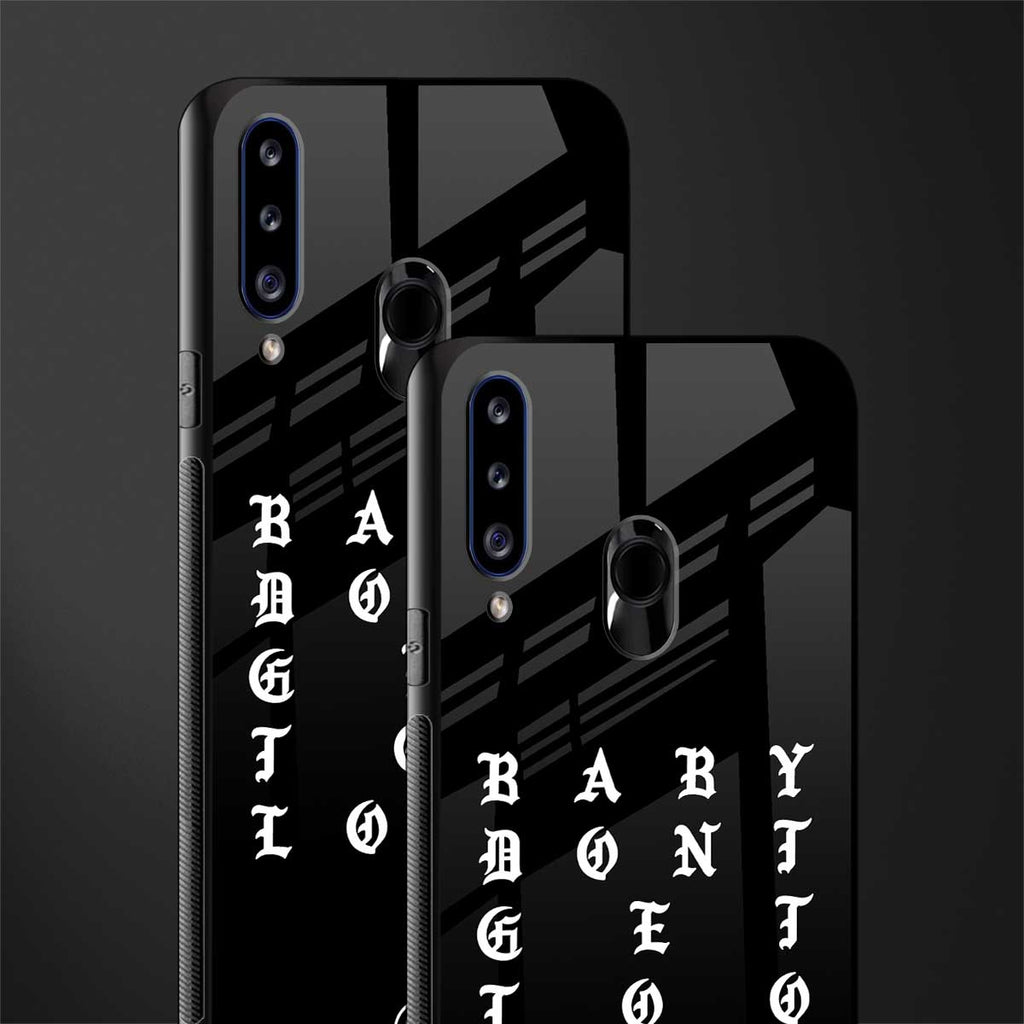 don't get too loud glass case for samsung galaxy a20s image-2