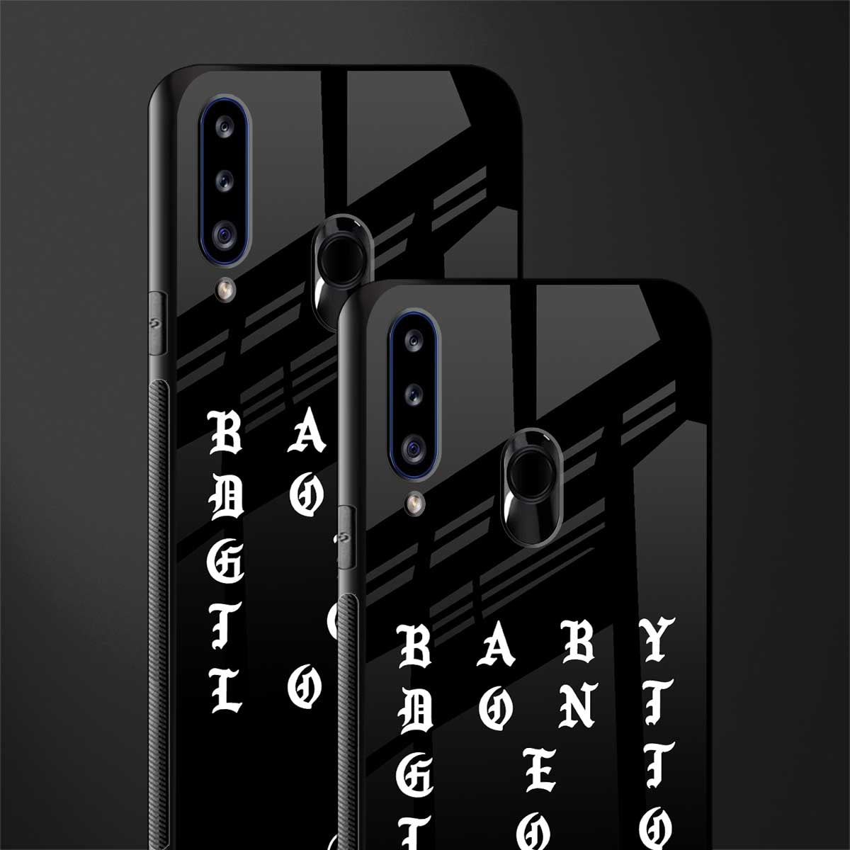 don't get too loud glass case for samsung galaxy a20s image-2
