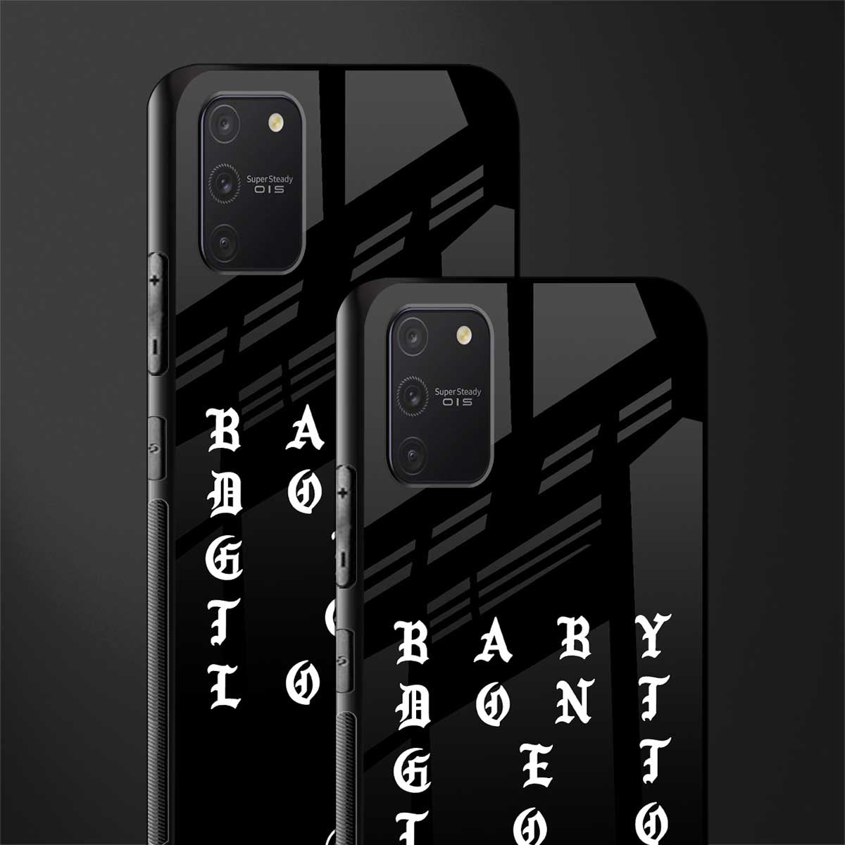 don't get too loud glass case for samsung galaxy a91 image-2