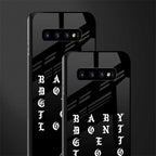 don't get too loud glass case for samsung galaxy s10 image-2