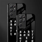 don't get too loud glass case for samsung galaxy s22 ultra 5g image-2