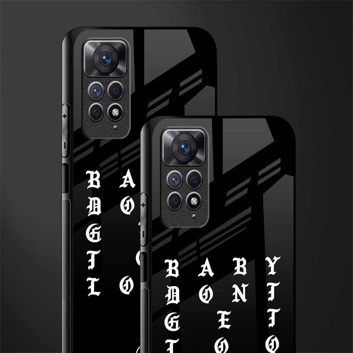 don't get too loud glass case for redmi note 11 pro image-2