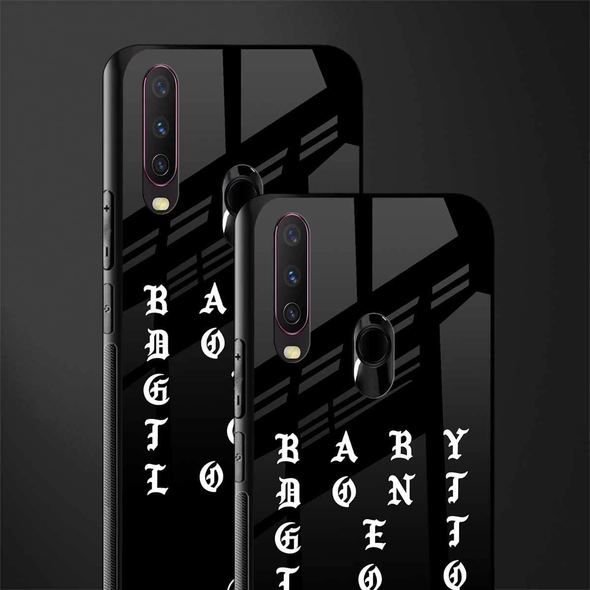 don't get too loud glass case for vivo y17 image-2