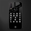don't get too loud glass case for vivo y15 image