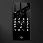 don't get too loud glass case for vivo y17 image