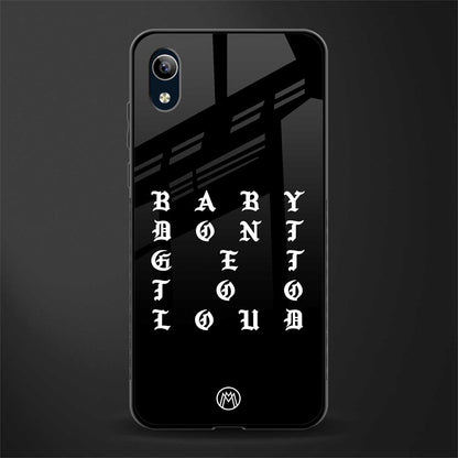 don't get too loud glass case for vivo y1s without fingerprint image