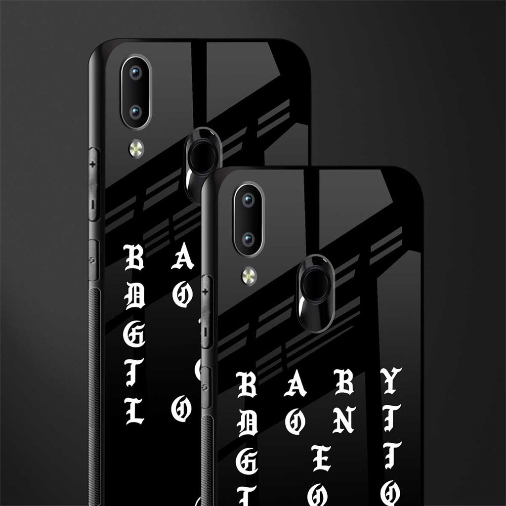 don't get too loud glass case for vivo y95 image-2