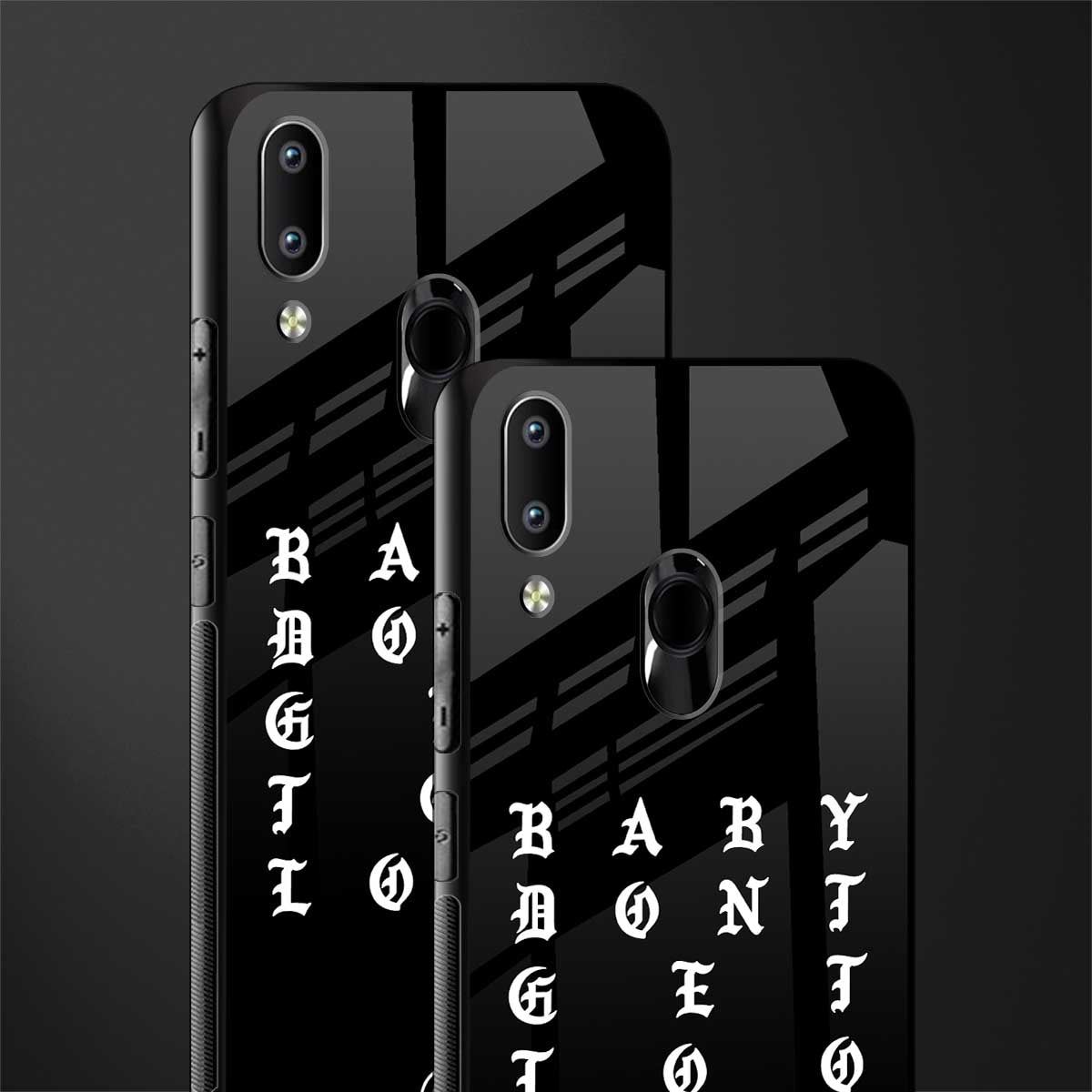 don't get too loud glass case for vivo y95 image-2