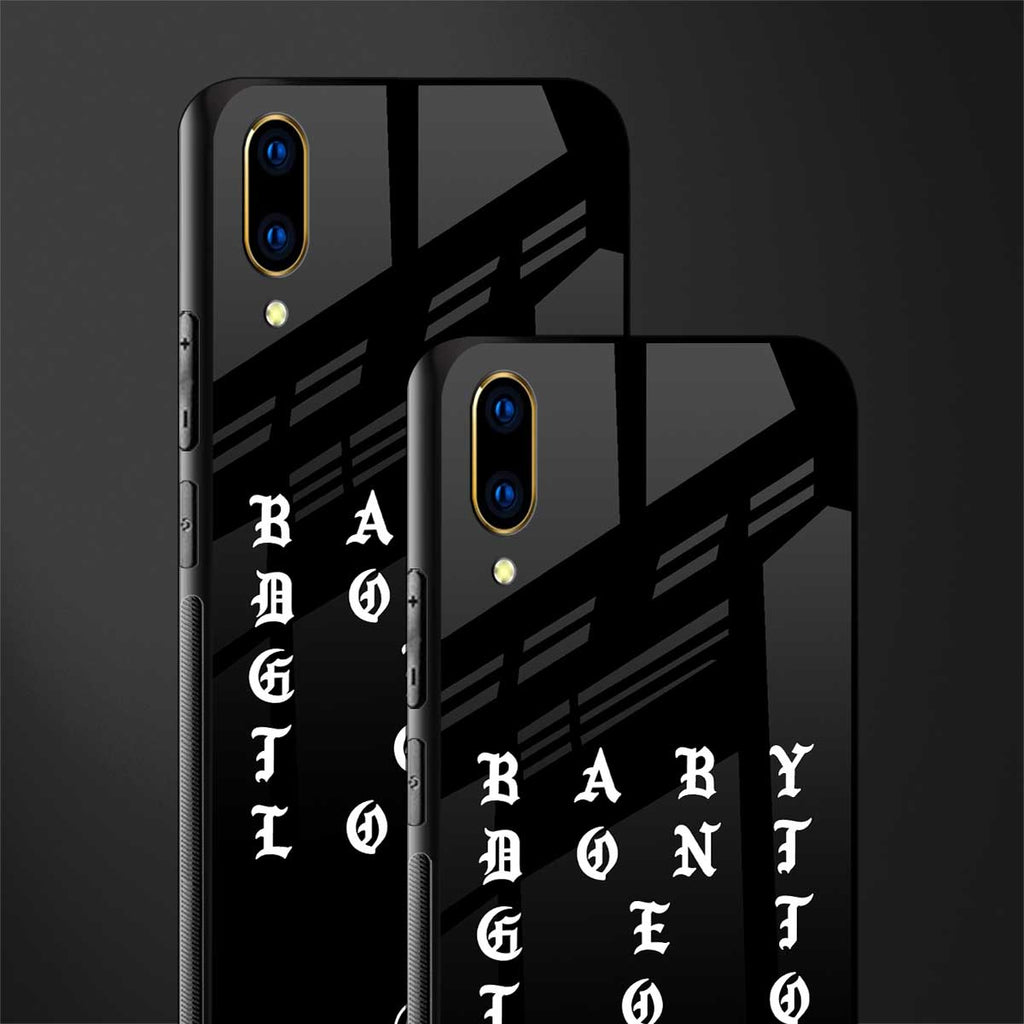 don't get too loud glass case for vivo v11 pro image-2