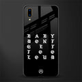 don't get too loud glass case for vivo v11 pro image