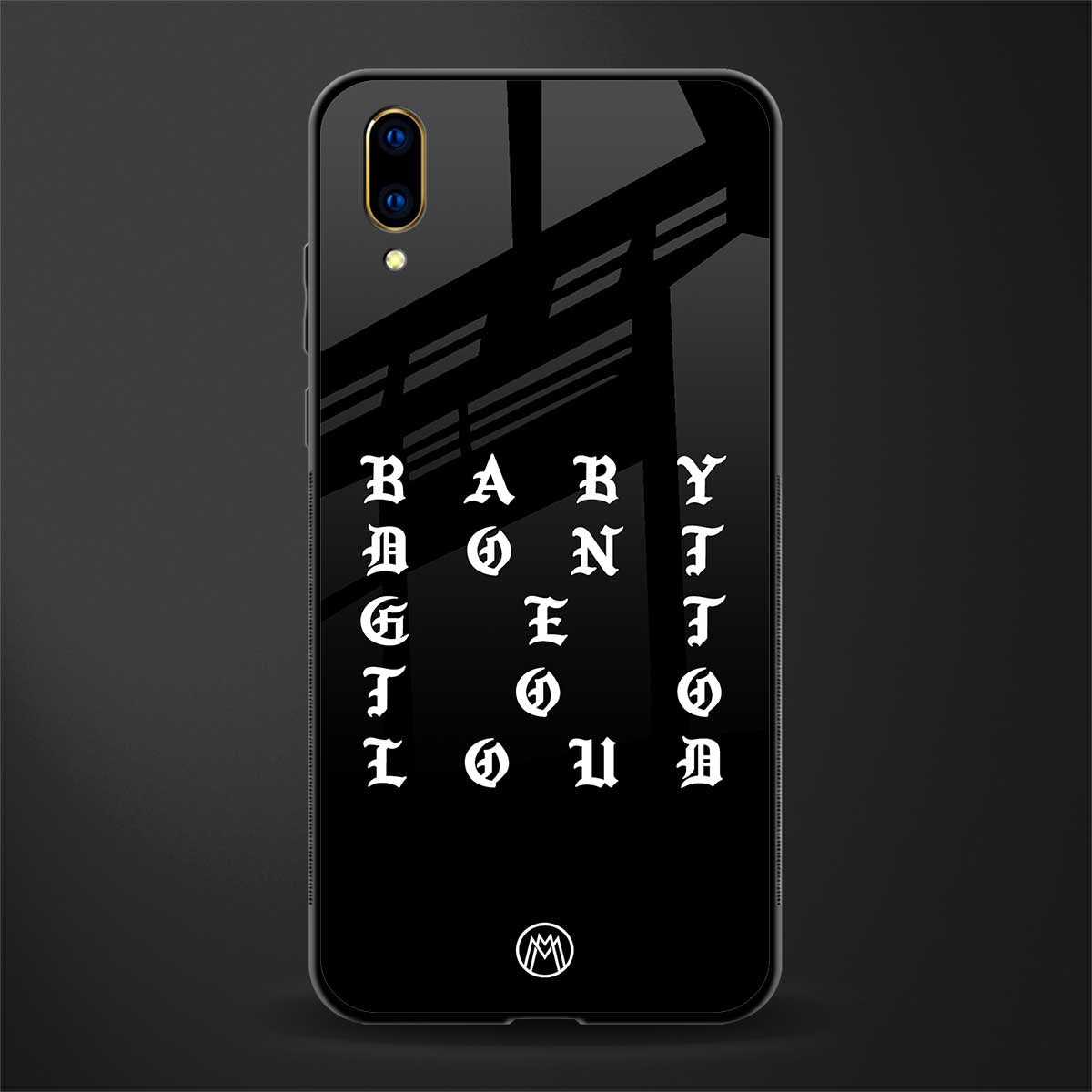 don't get too loud glass case for vivo v11 pro image