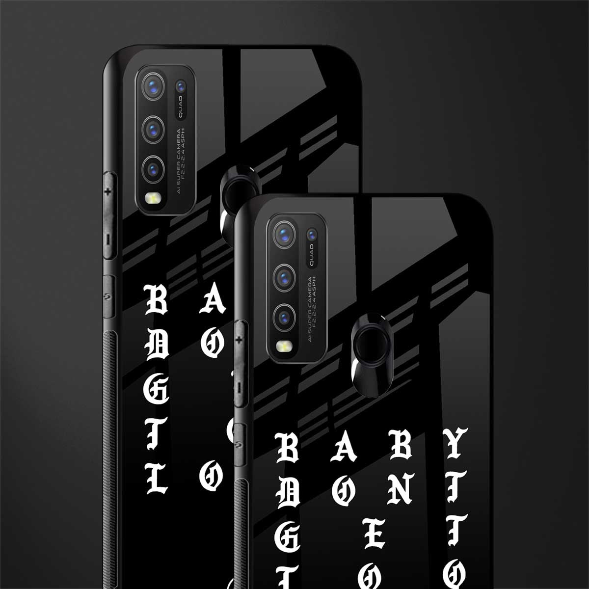 don't get too loud glass case for vivo y30 image-2