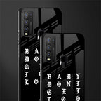 don't get too loud glass case for vivo y50 image-2