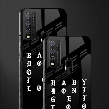 don't get too loud glass case for vivo y50 image-2