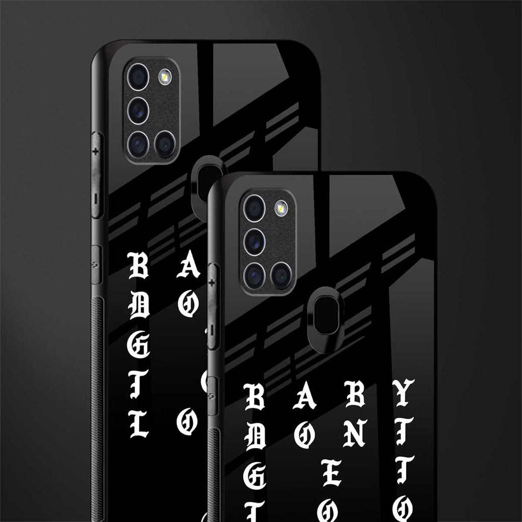 don't get too loud glass case for samsung galaxy a21s image-2