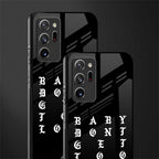 don't get too loud glass case for samsung galaxy note 20 ultra 5g image-2